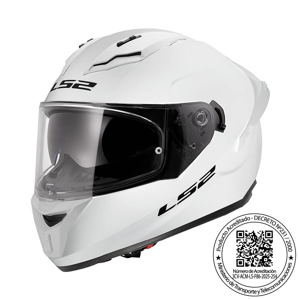 Casco LS2 FF806 Fusion Blanco