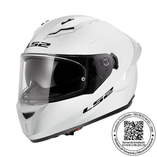 Casco LS2 FF806 Fusion Blanco