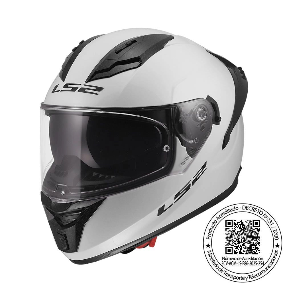 Casco LS2 FF806 Fusion Blanco