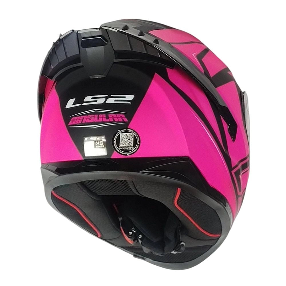 Casco LS2 FF806 Fusion Singular Rosado