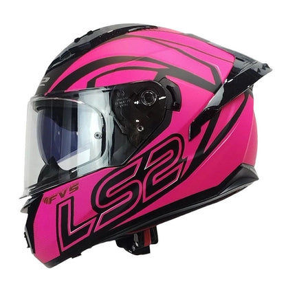 Casco LS2 FF806 Fusion Singular Rosado