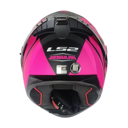 Casco LS2 FF806 Fusion Singular Rosado