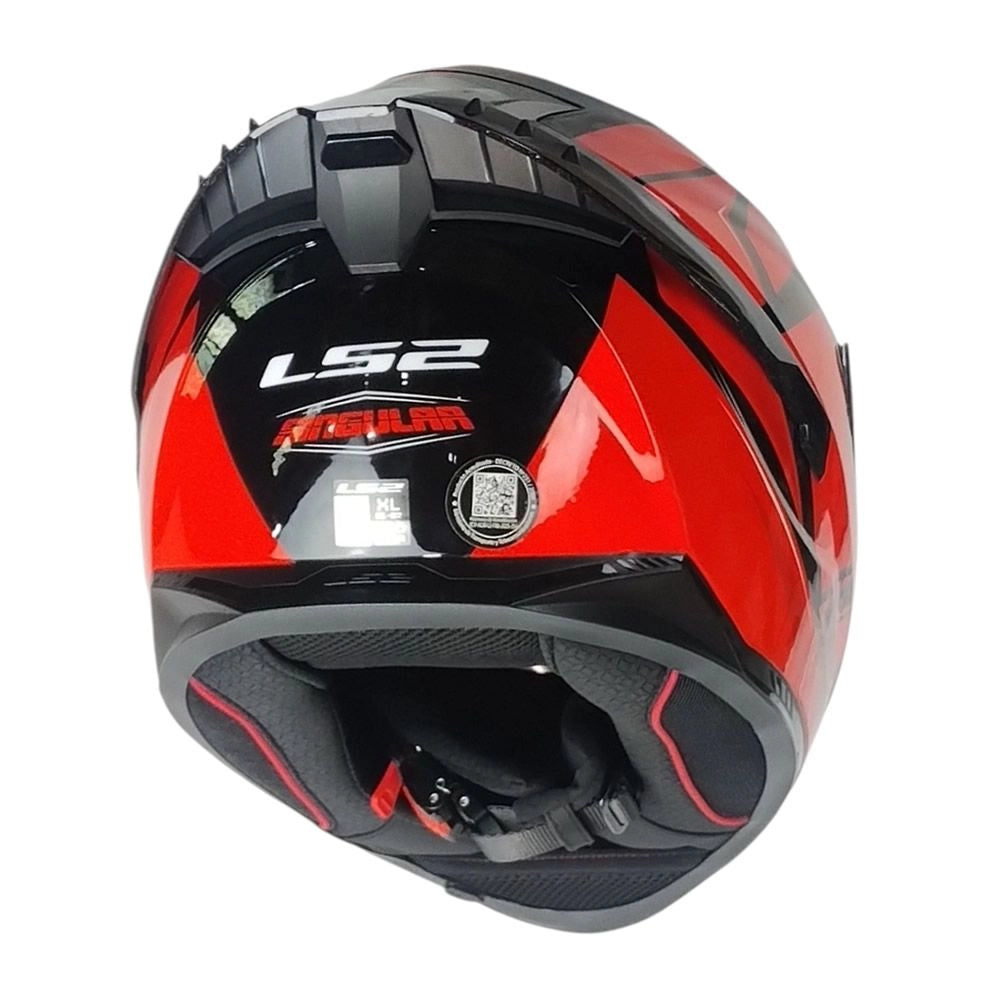 Casco LS2 FF806 Fusion Singular Rojo