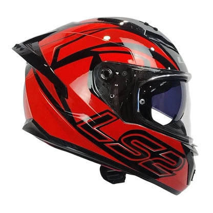 Casco LS2 FF806 Fusion Singular Rojo