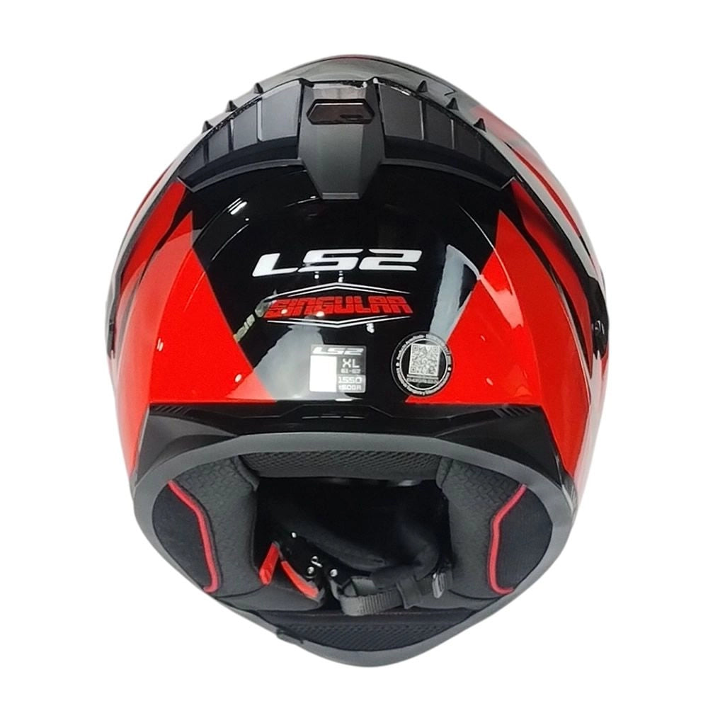 Casco LS2 FF806 Fusion Singular Rojo