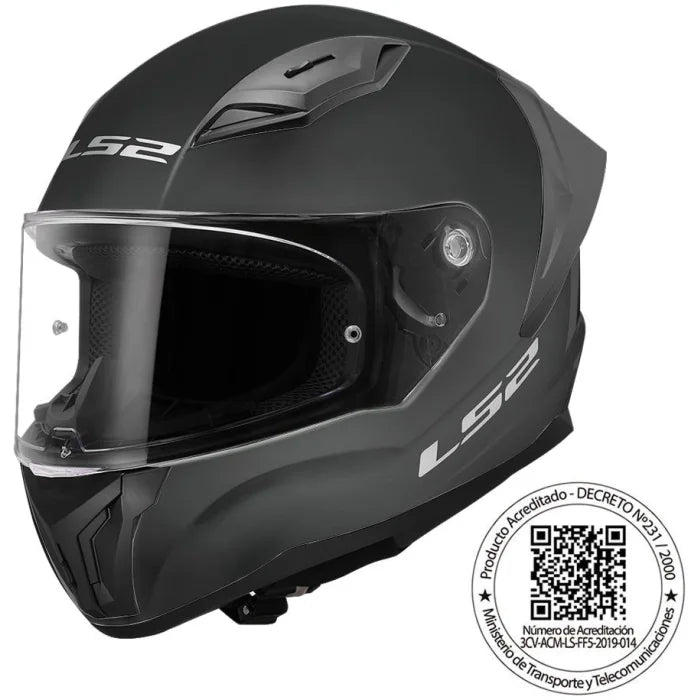 Casco LS2 FF810 VIGO Negro Matte