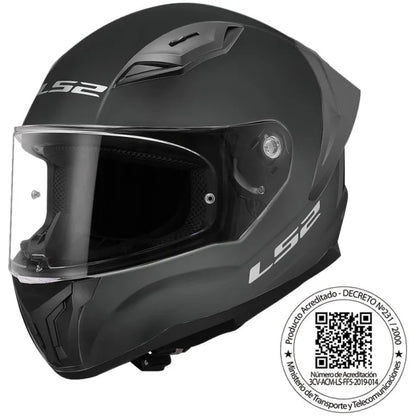 Casco LS2 FF810 VIGO Negro Matte