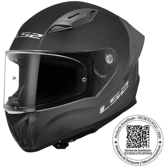 Casco LS2 FF810 VIGO Negro Matte