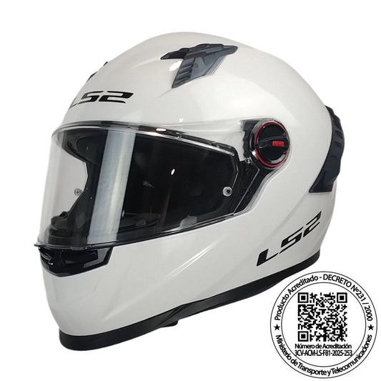 Casco LS2 FF816 COSMOS Blanco Brillante