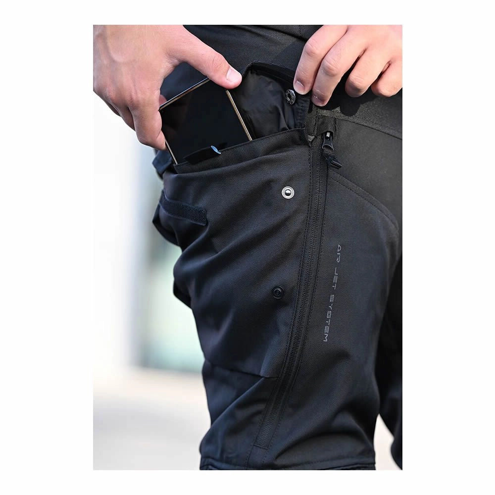 Pantalon LS2 TRAVEL Negro Gris