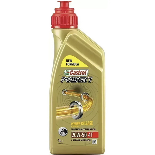 Aceite Castrol Power1 20w50 Tecnología Sintética