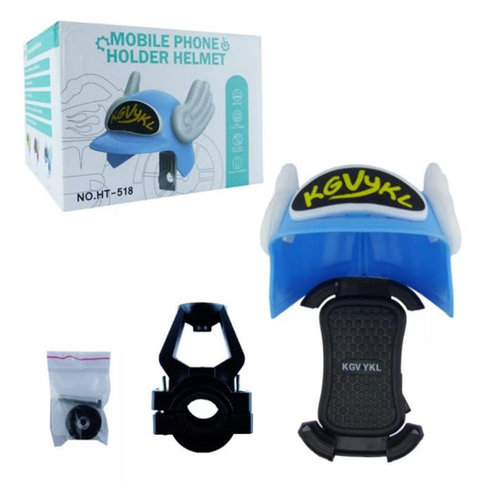 Soporte Celular Manubrio CASCO AZUL