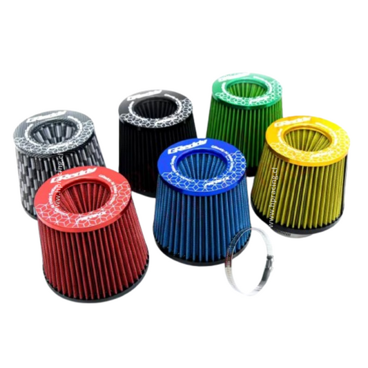 Filtro Conico 12mm Metal Colores Pequeño